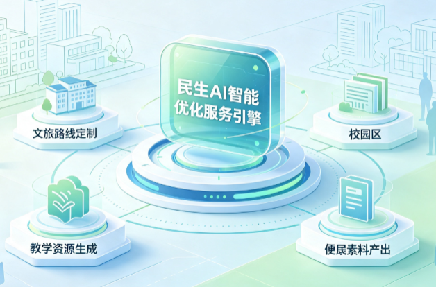 石楼县AI普惠赋能民生服务 智能优化技术升级大众生活服务体验